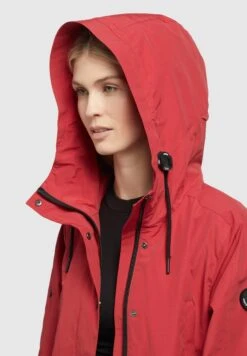 Khujo JELLE - Parka - Rot -Khujo 91806d9833e241f0893b6460545d2ad0