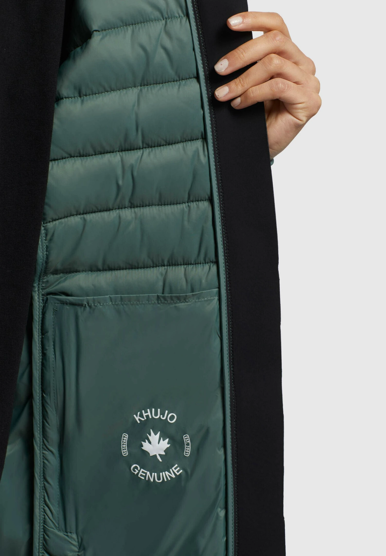 Khujo RUTH MATT - Płaszcz Zimowy - Kupfergrün 5 Khujo RUTH MATT - Płaszcz Zimowy - Kupfergrün - obrazek 5