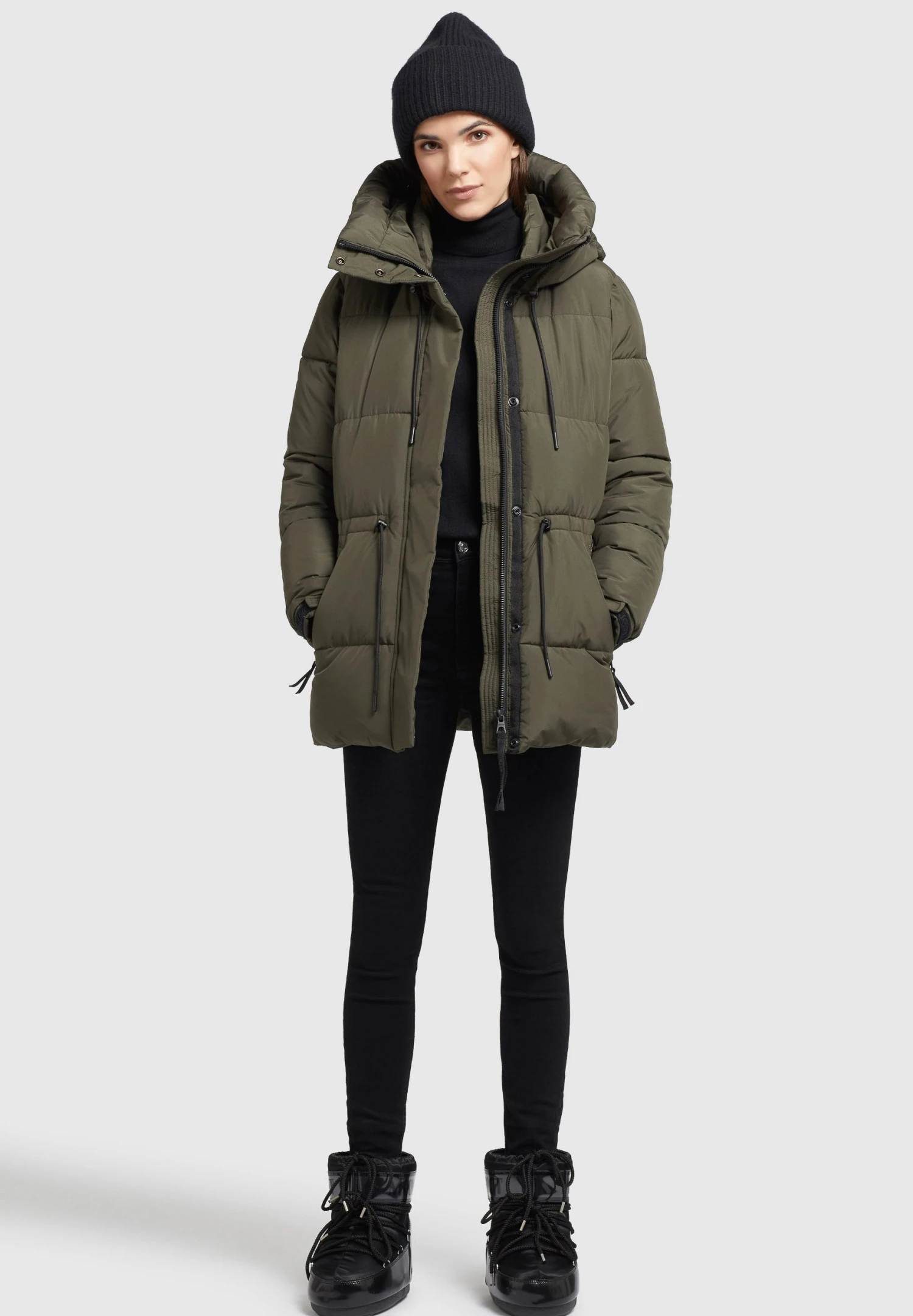 Khujo LEVIANI - Kurtka Zimowa - Olivgrün 7 Khujo LEVIANI - Kurtka Zimowa - Olivgrün - obrazek 7