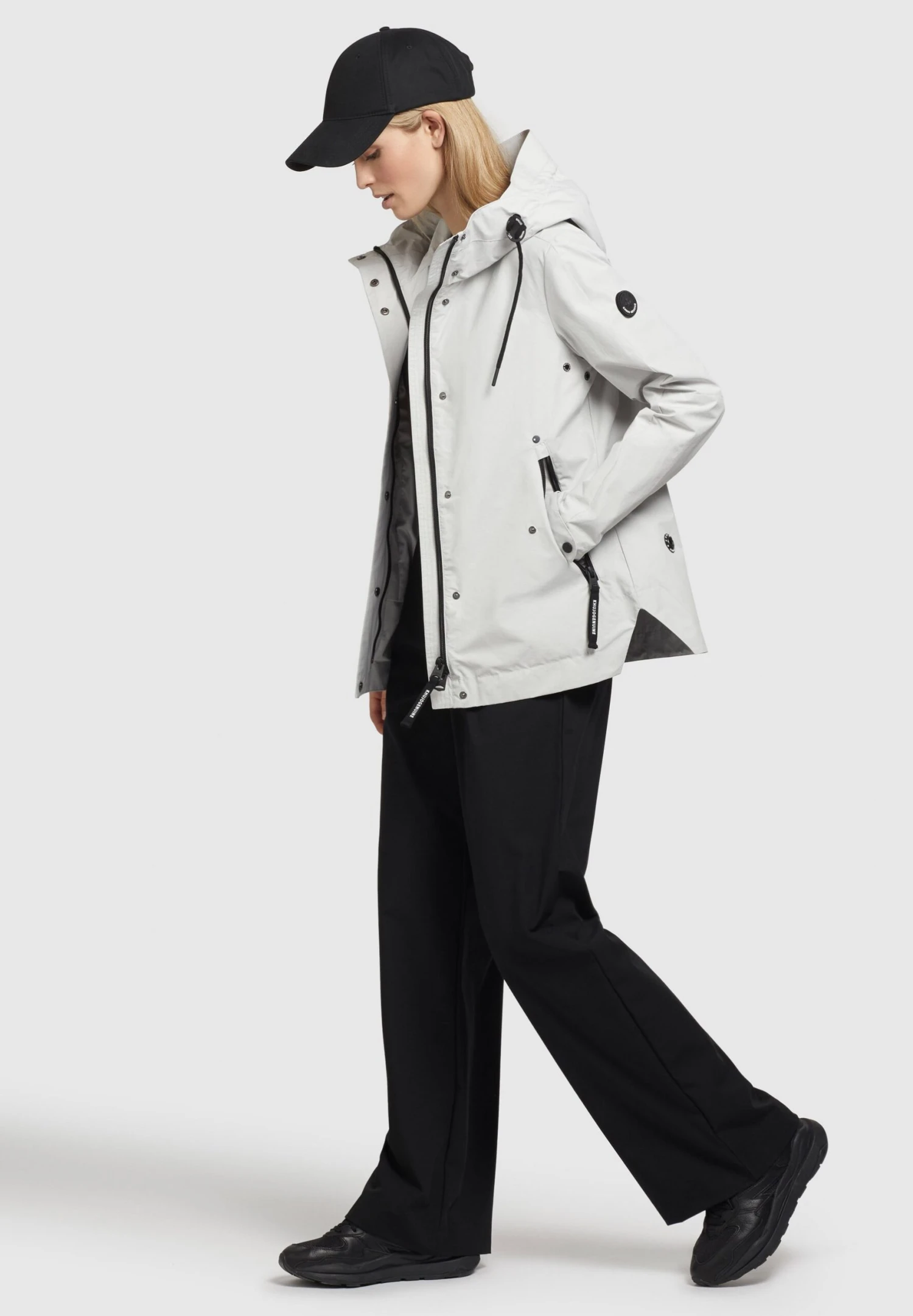 Khujo KAYA - Kurtka Outdoor - Hellgrau 2 Khujo KAYA - Kurtka Outdoor - Hellgrau - obrazek 2