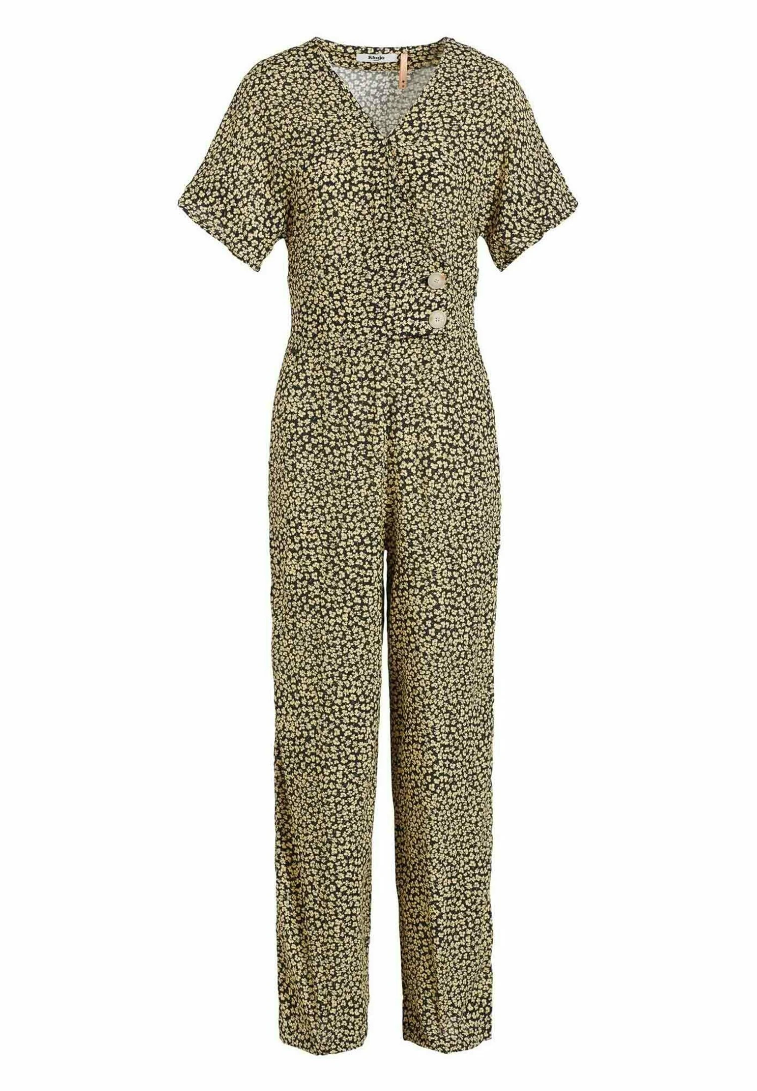 Khujo BORGIA - Kombinezon - Schwarz-gelb Geblümt 8 Khujo BORGIA - Kombinezon - Schwarz-gelb Geblümt - obrazek 8