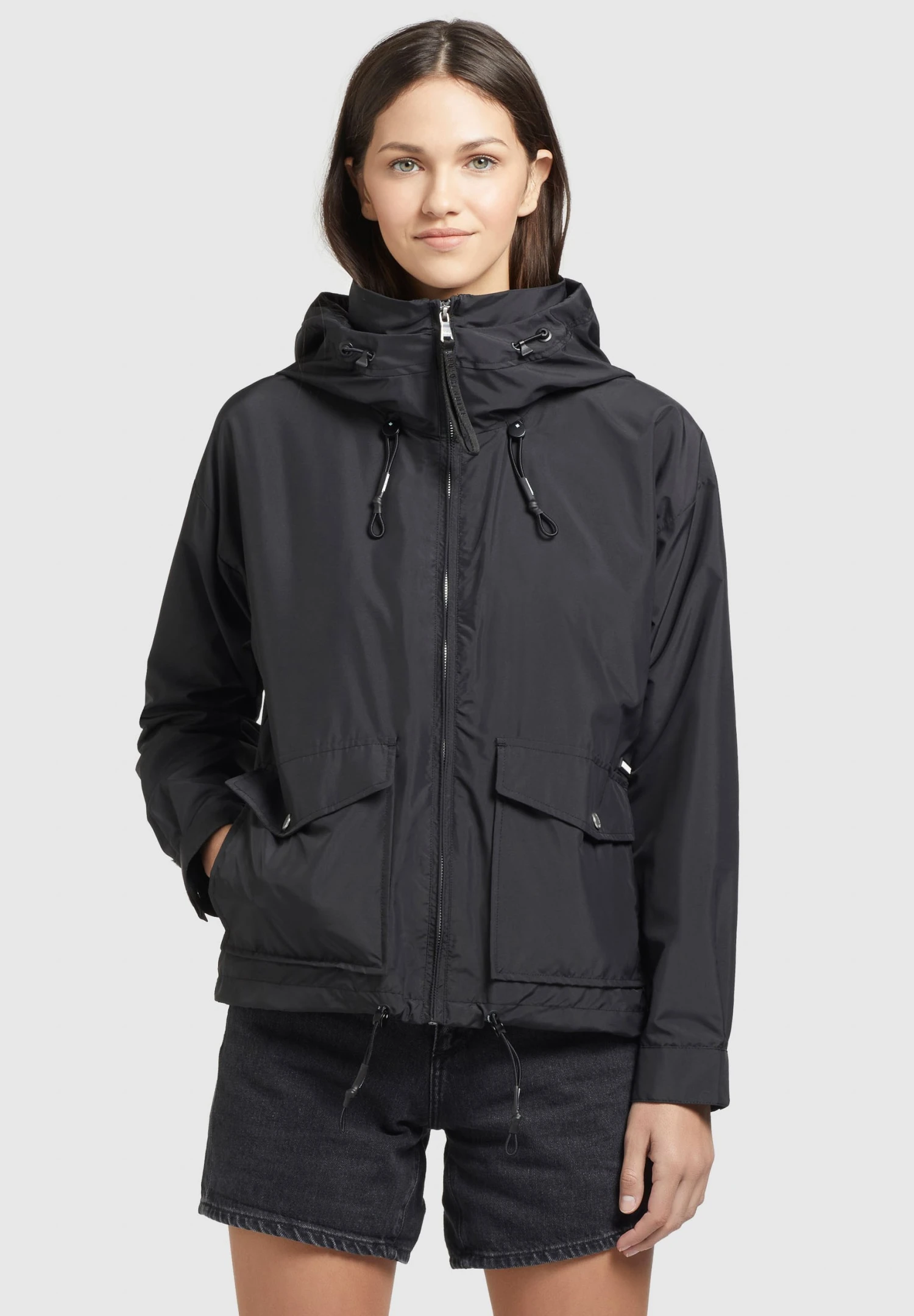 Khujo BLAIR - Kurtka Przejściowa - Schwarz 1 Khujo BLAIR - Kurtka Przejściowa - Schwarz