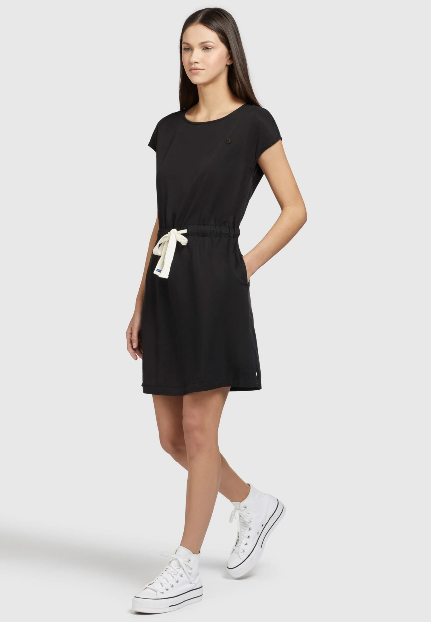 Khujo HEDIYE - Sukienka Letnia - Schwarz 2 Khujo HEDIYE - Sukienka Letnia - Schwarz - obrazek 2