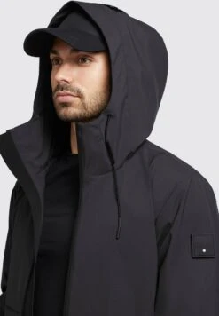 Khujo ELDON - Kurtka Outdoor - Schwarz -Khujo 97cb4ad1a0ed4516ae38dbb2103a5f92