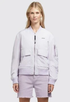 Khujo NOVA - Kurtka Bomber - Flieder Hell