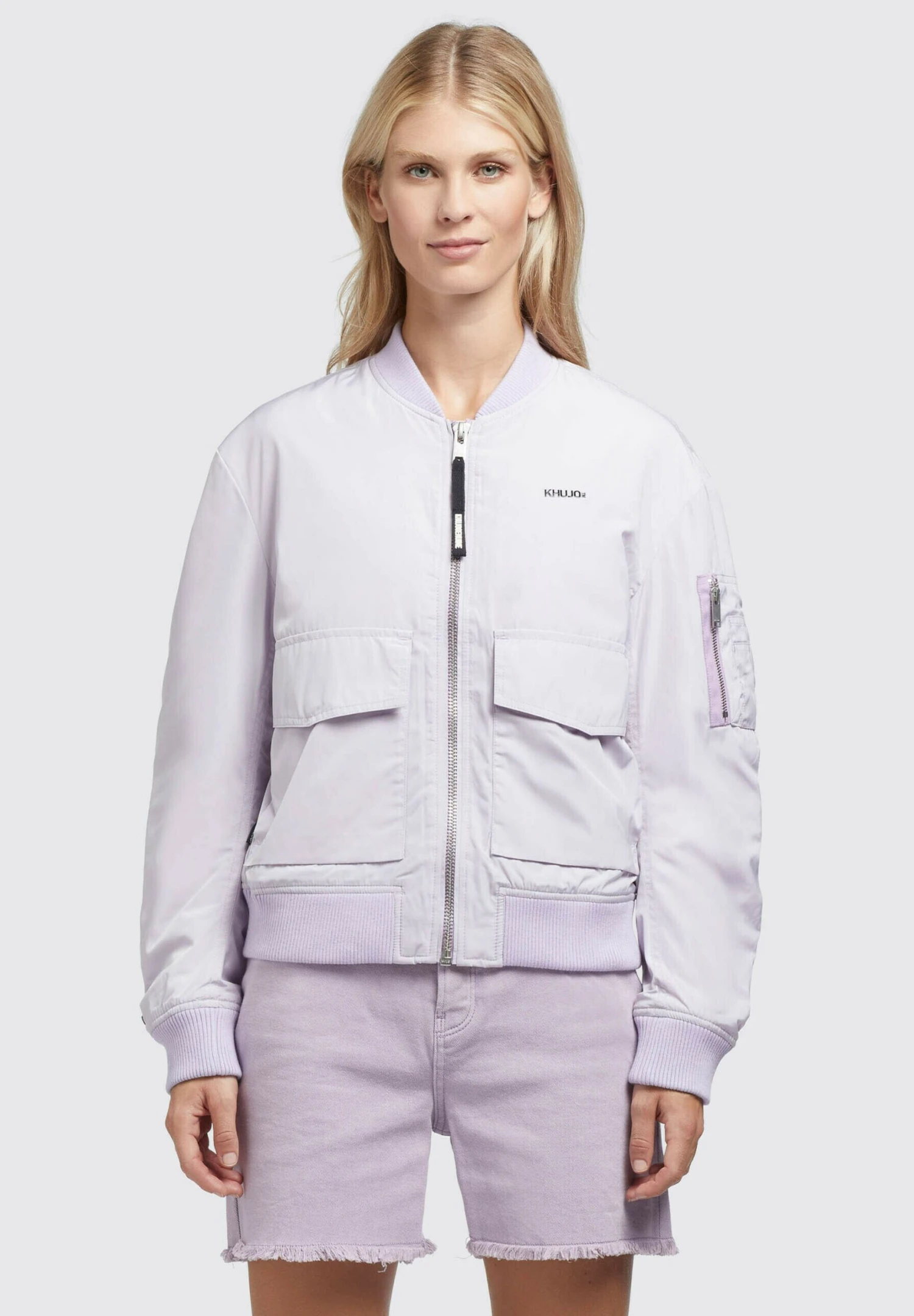 Khujo NOVA - Kurtka Bomber - Flieder Hell 1 Khujo NOVA - Kurtka Bomber - Flieder Hell