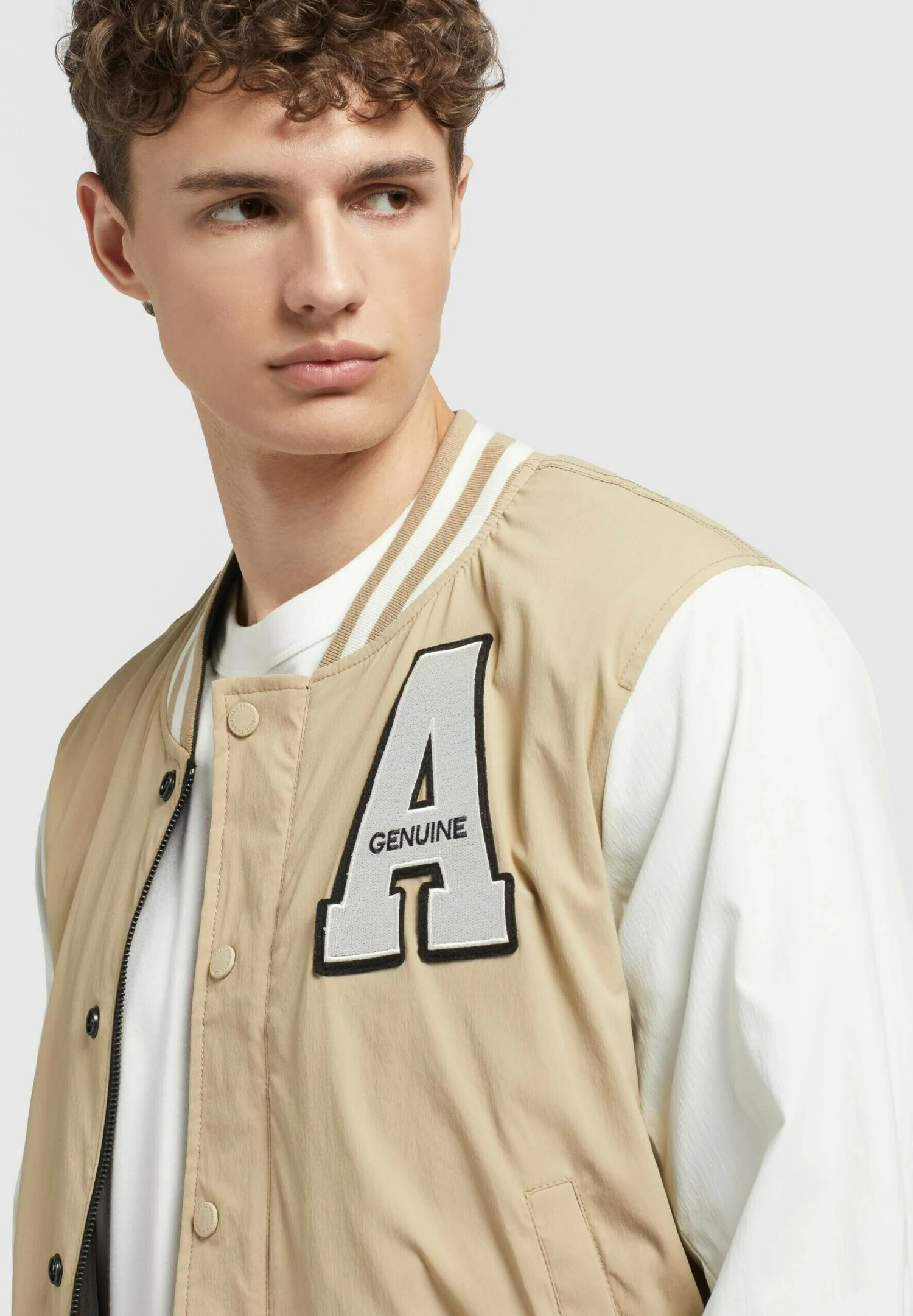 Khujo VELO - Kurtka Bomber - Blk Bei 5 Khujo VELO - Kurtka Bomber - Blk Bei - obrazek 5