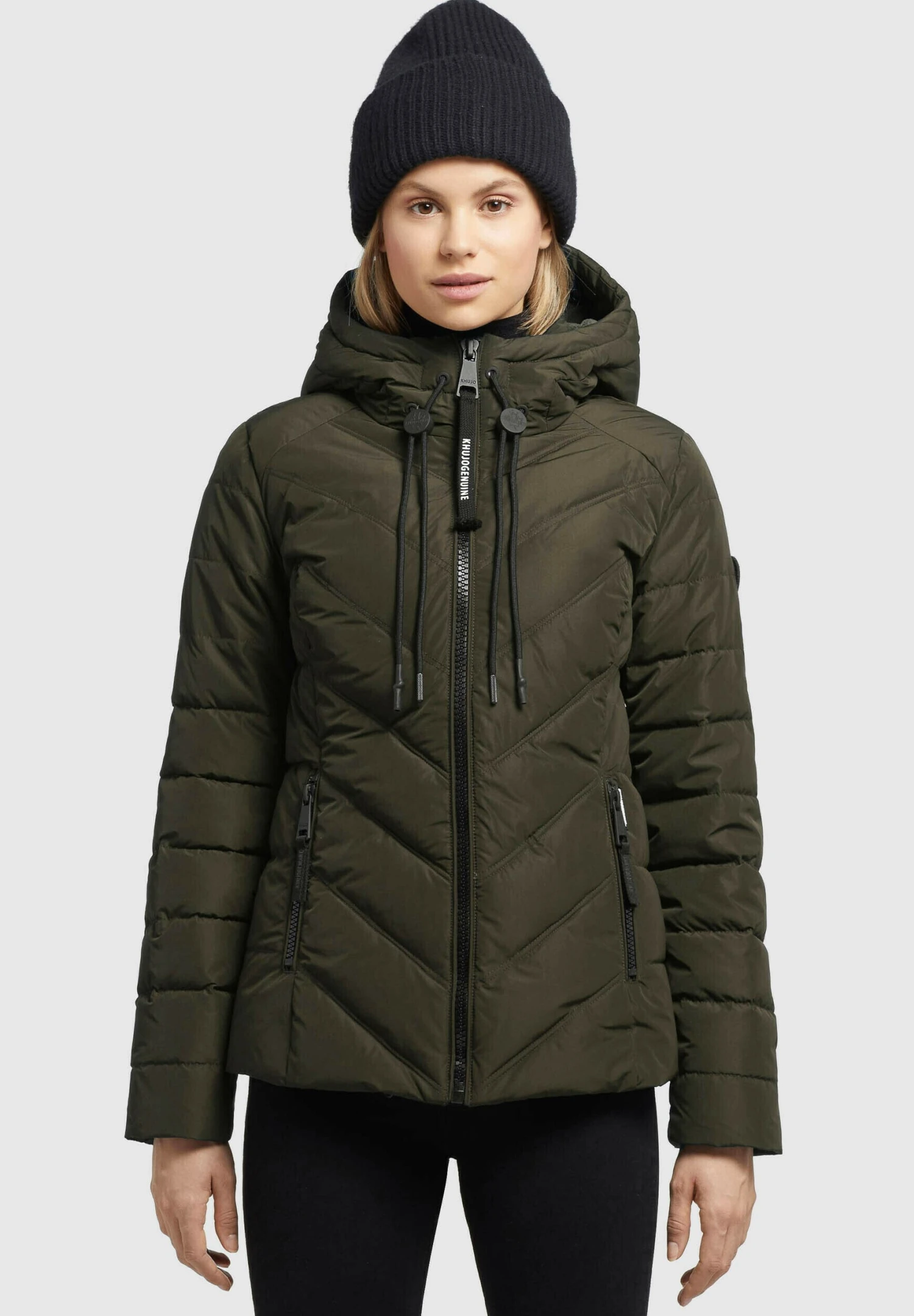 Khujo STERN - Kurtka Zimowa - Dunkelgrün 1 Khujo STERN - Kurtka Zimowa - Dunkelgrün