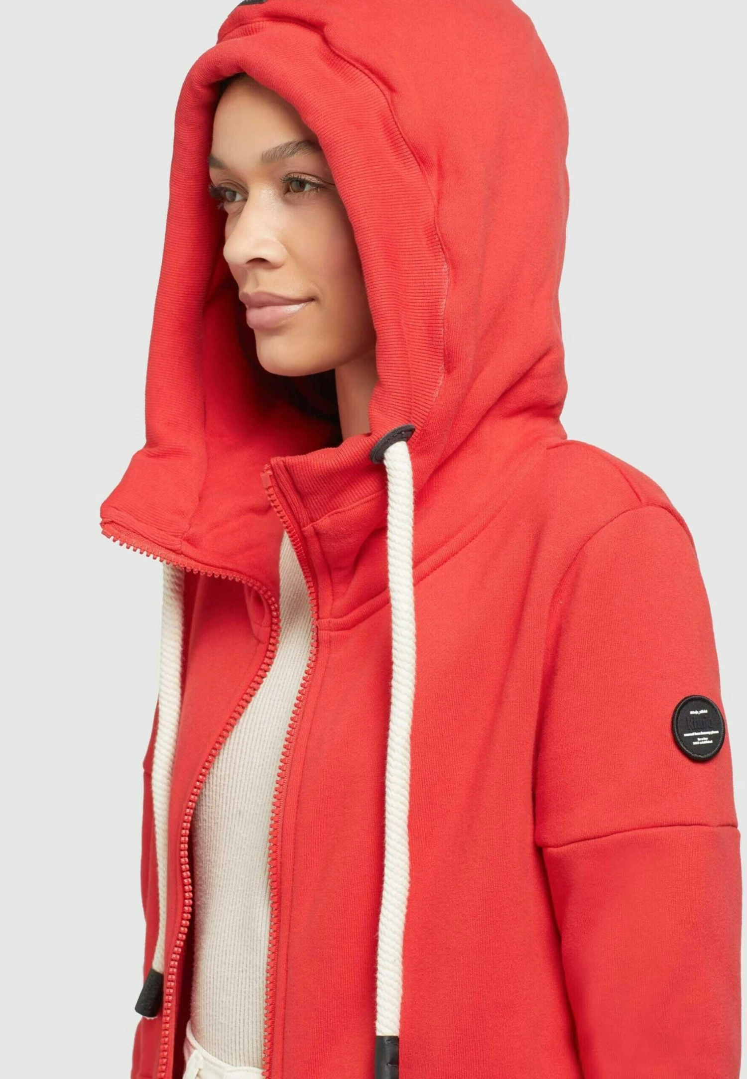 Khujo SALOMEA - Bluza Rozpinana - Rot 6 Khujo SALOMEA - Bluza Rozpinana - Rot - obrazek 6