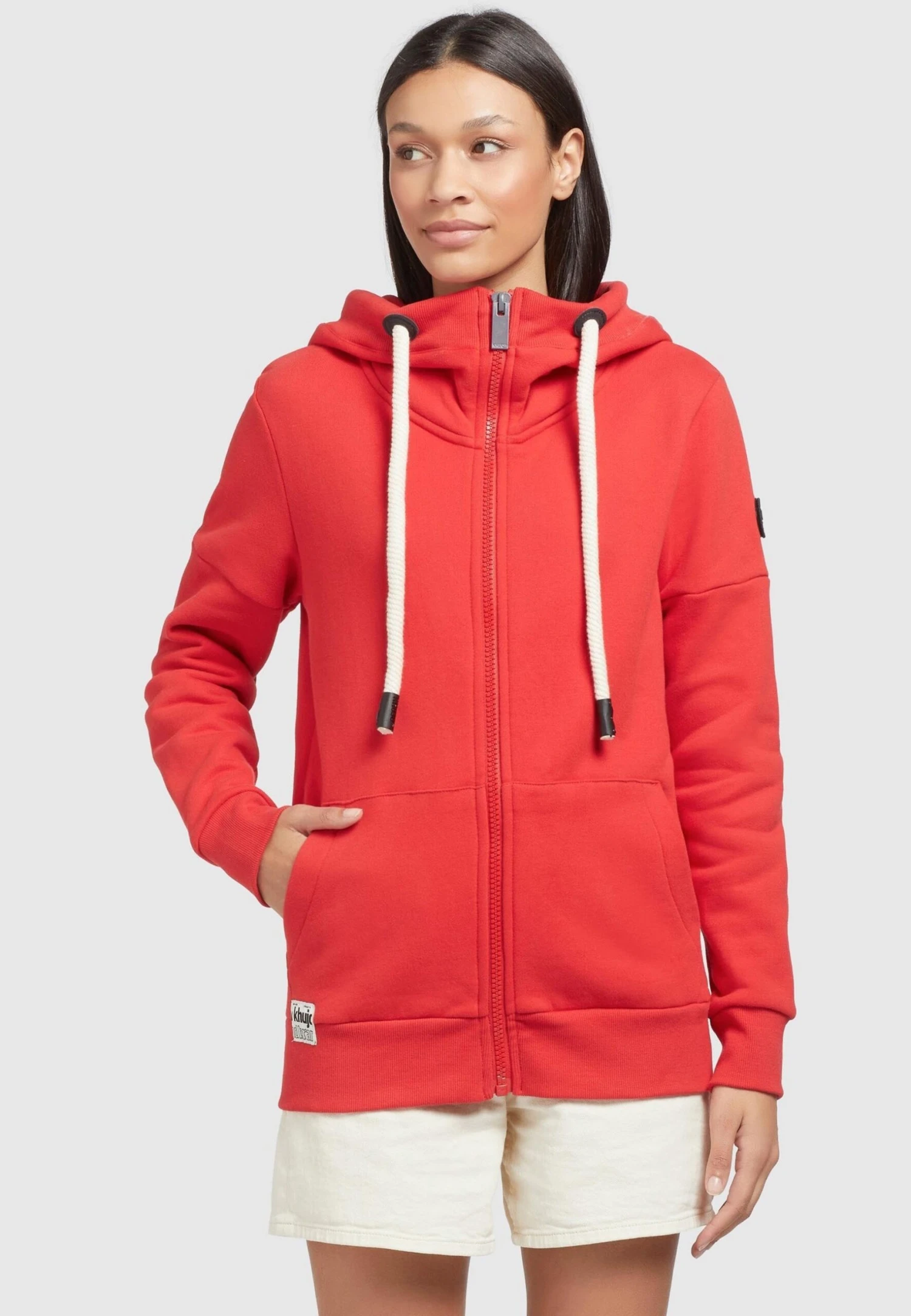 Khujo SALOMEA - Bluza Rozpinana - Rot 1 Khujo SALOMEA - Bluza Rozpinana - Rot