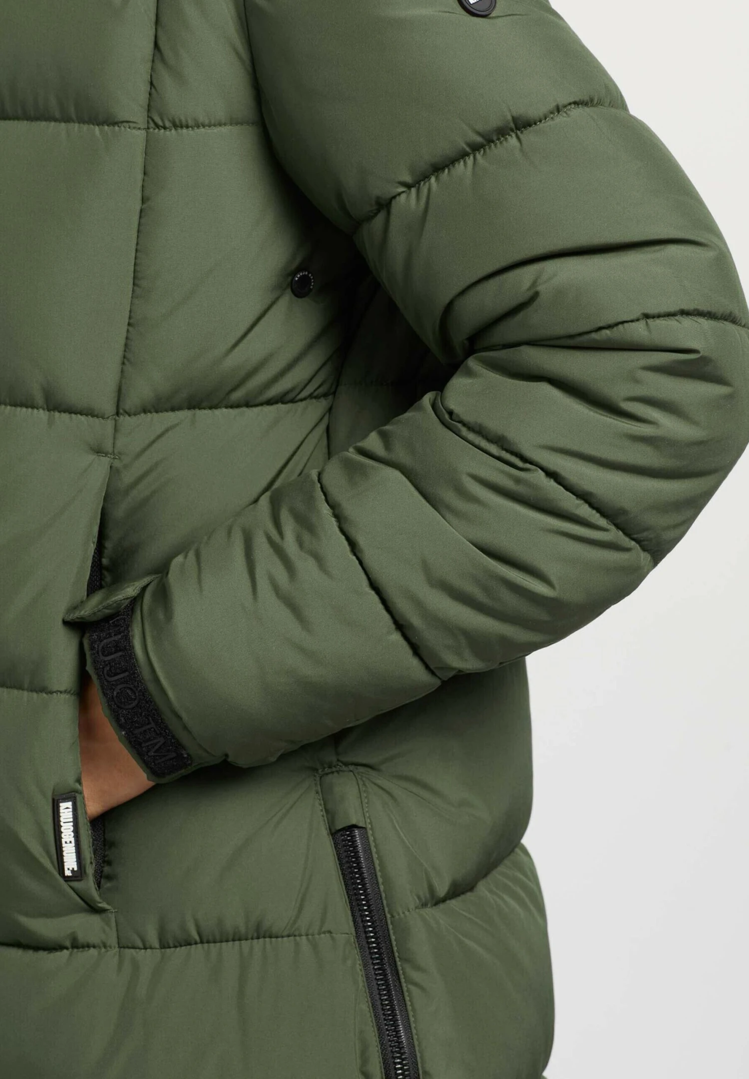 Khujo YOUMA - Płaszcz Zimowy - Olivgrün 7 Khujo YOUMA - Płaszcz Zimowy - Olivgrün - obrazek 7