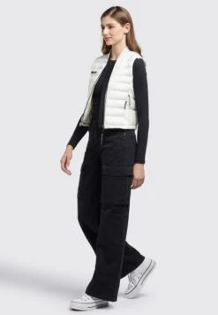 Khujo STACY - Kamizelka - Weiß 11 Khujo STACY - Kamizelka - Weiß -Khujo 9daca8a5b70b425fb003046c60514c02