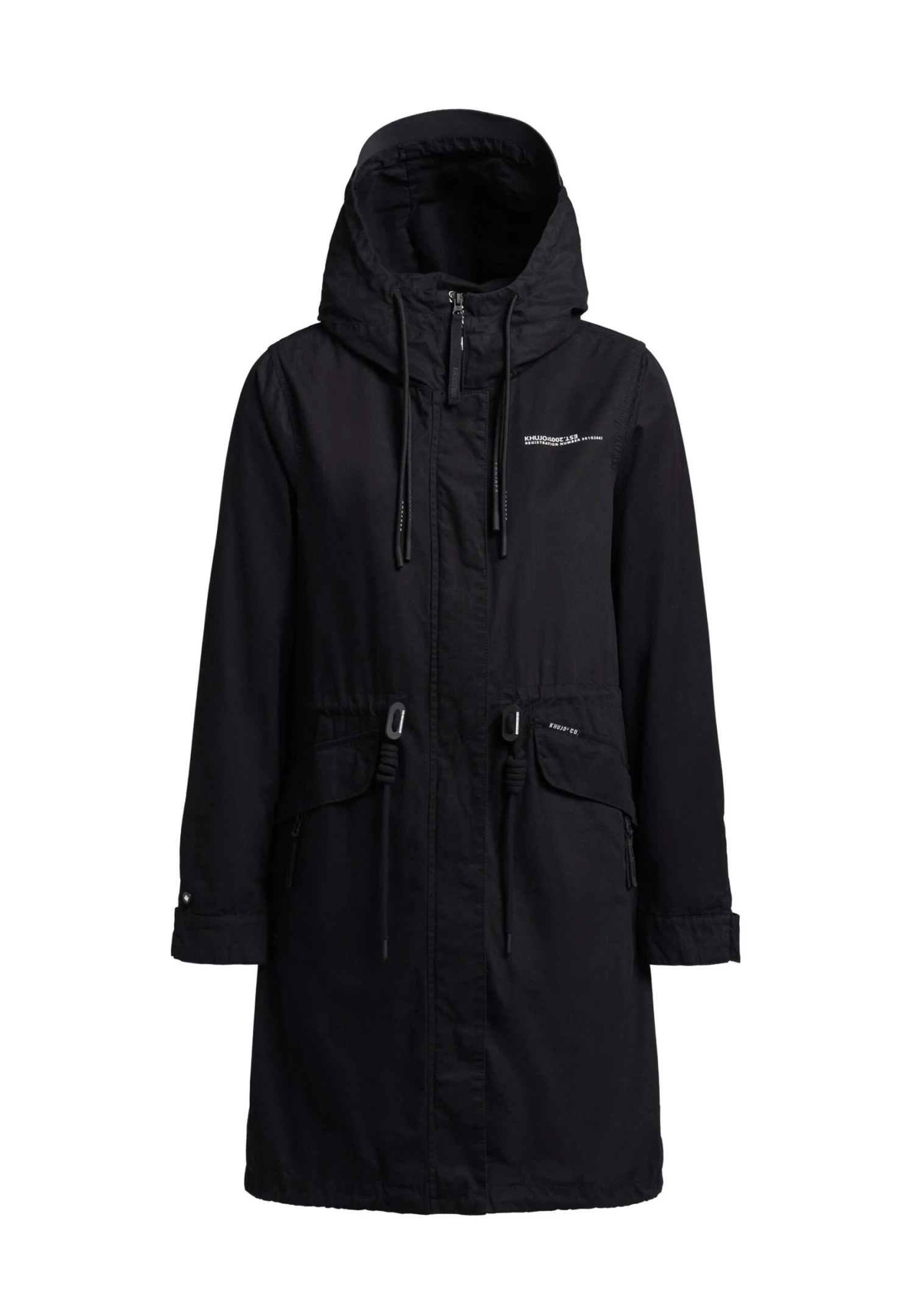 Khujo NANDA4 - Parka - Schwarz 8 Khujo NANDA4 - Parka - Schwarz - obrazek 8