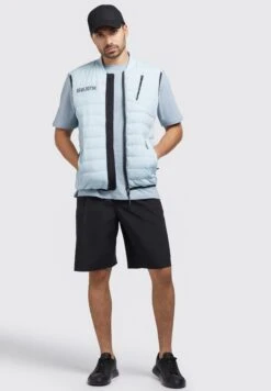 Khujo REMAN MATT - Kamizelka - Hellblau -Khujo a07224267dc54b848ef188955409ebd5