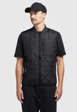 Khujo LIEL - Kamizelka - Schwarz