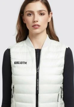 Khujo STACY - Kamizelka - Weiß 13 Khujo STACY - Kamizelka - Weiß -Khujo a53fc91c50784b9ba766d1b2b561d79a