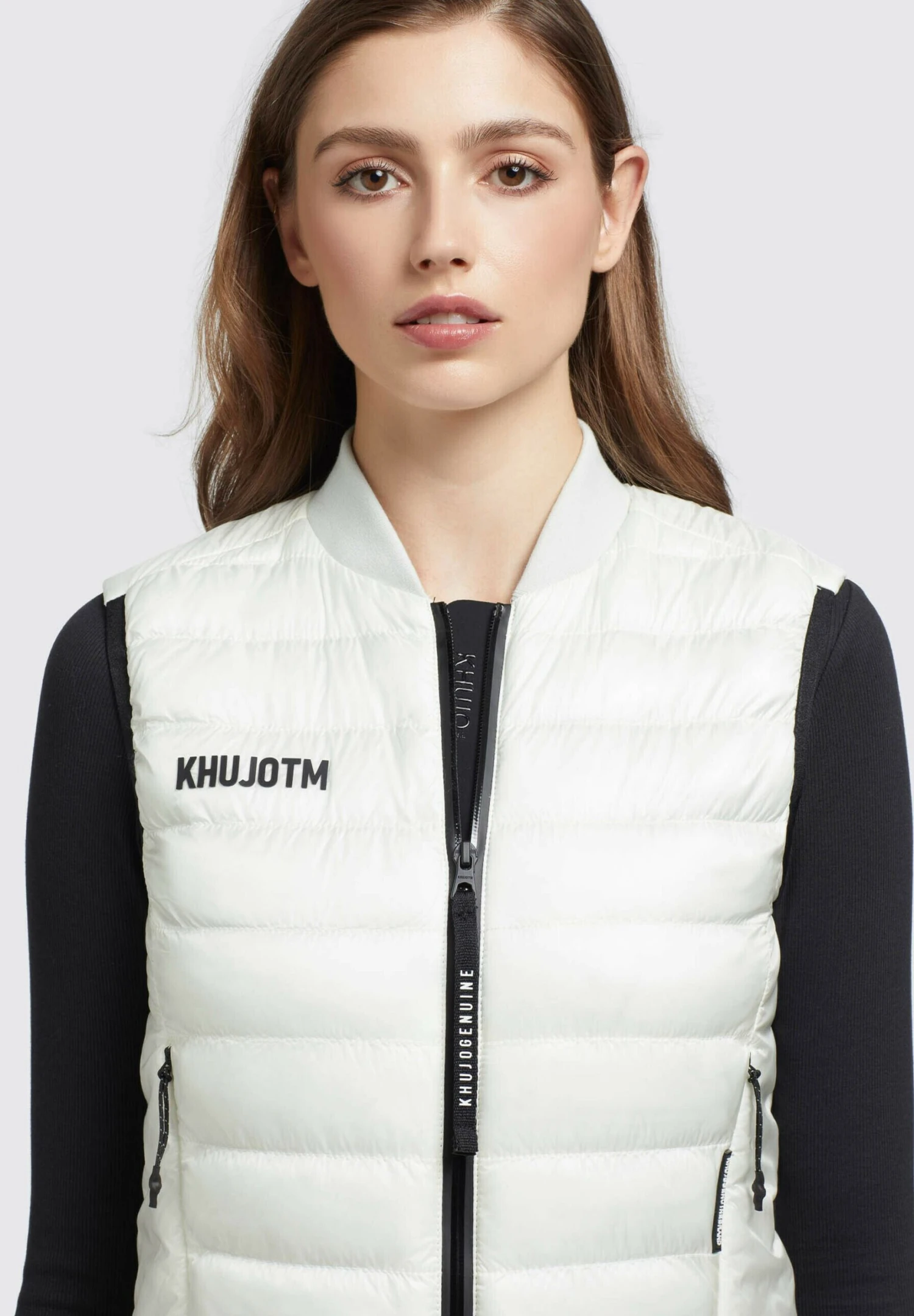 Khujo STACY - Kamizelka - Weiß 6 Khujo STACY - Kamizelka - Weiß - obrazek 6