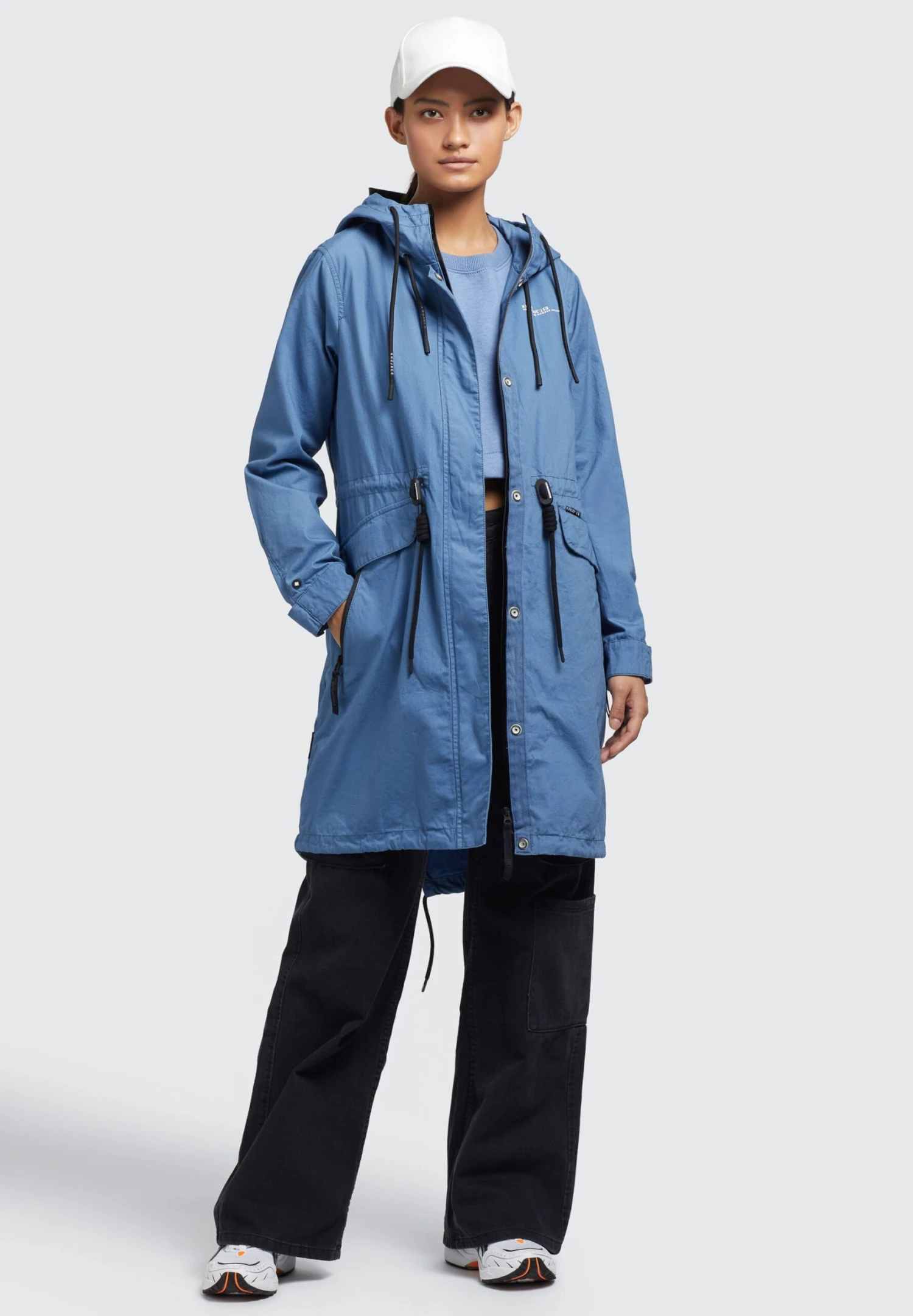 Khujo NANDA4 - Parka - Blau 2 Khujo NANDA4 - Parka - Blau - obrazek 2
