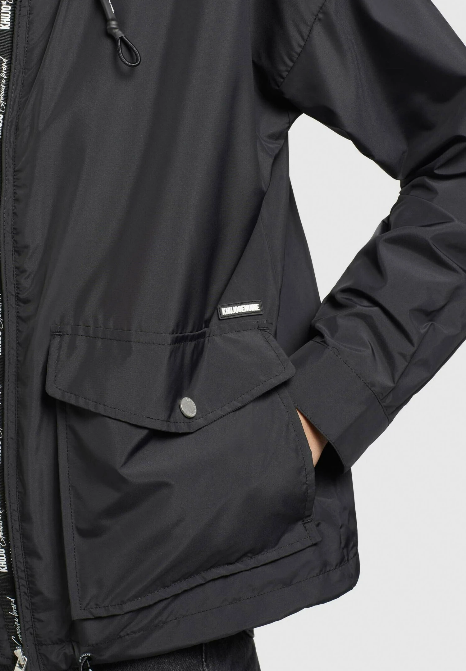 Khujo BLAIR - Kurtka Przejściowa - Schwarz 7 Khujo BLAIR - Kurtka Przejściowa - Schwarz - obrazek 7