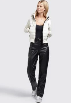 Khujo DALIS SHINY - Kurtka Przejściowa - Cremeweiß -Khujo a9f0aa013bbb4616808d3a1ddc6eb84b