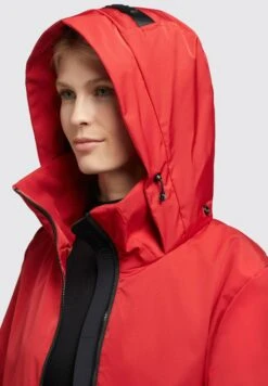 Khujo MANTEL ARIANA2 - Parka - Rot -Khujo aaa382aead6948f2b34fce119e102012