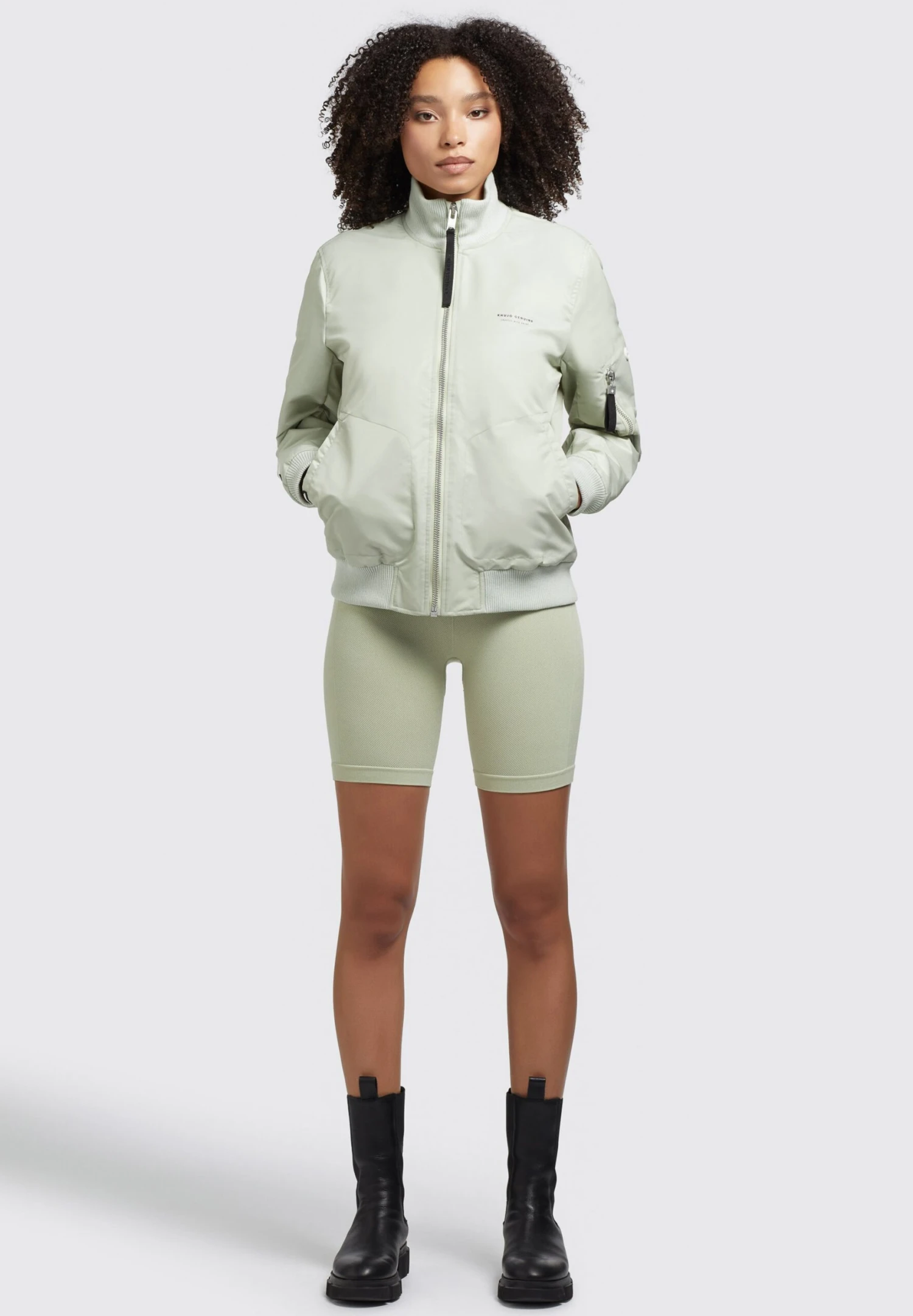 Khujo LOVA - Kurtka Przejściowa - Blassgrün 2 Khujo LOVA - Kurtka Przejściowa - Blassgrün - obrazek 2