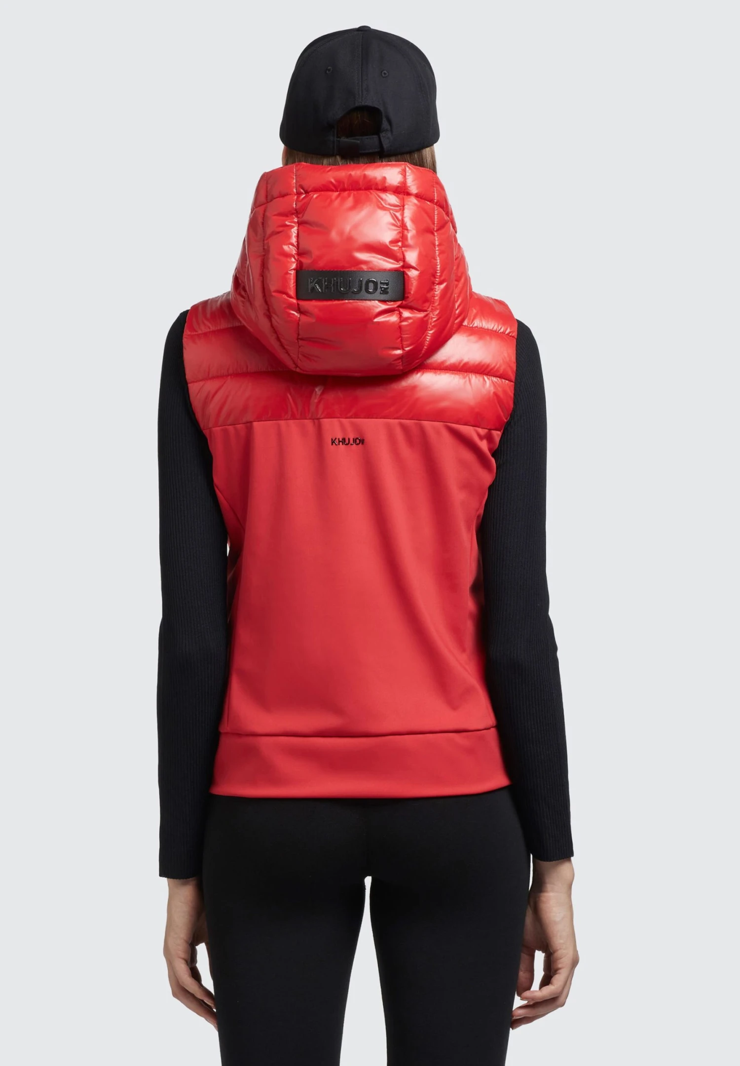 Khujo FABIA SHINY - Kamizelka - Rot 3 Khujo FABIA SHINY - Kamizelka - Rot - obrazek 3