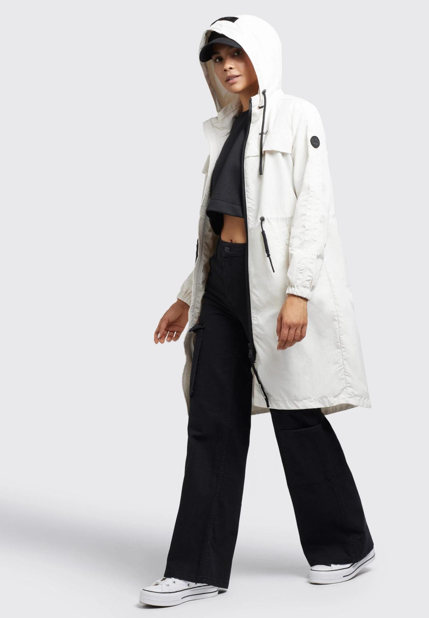 Khujo MANTEL VOYA3 - Parka - Naturweiß 4 Khujo MANTEL VOYA3 - Parka - Naturweiß - obrazek 4