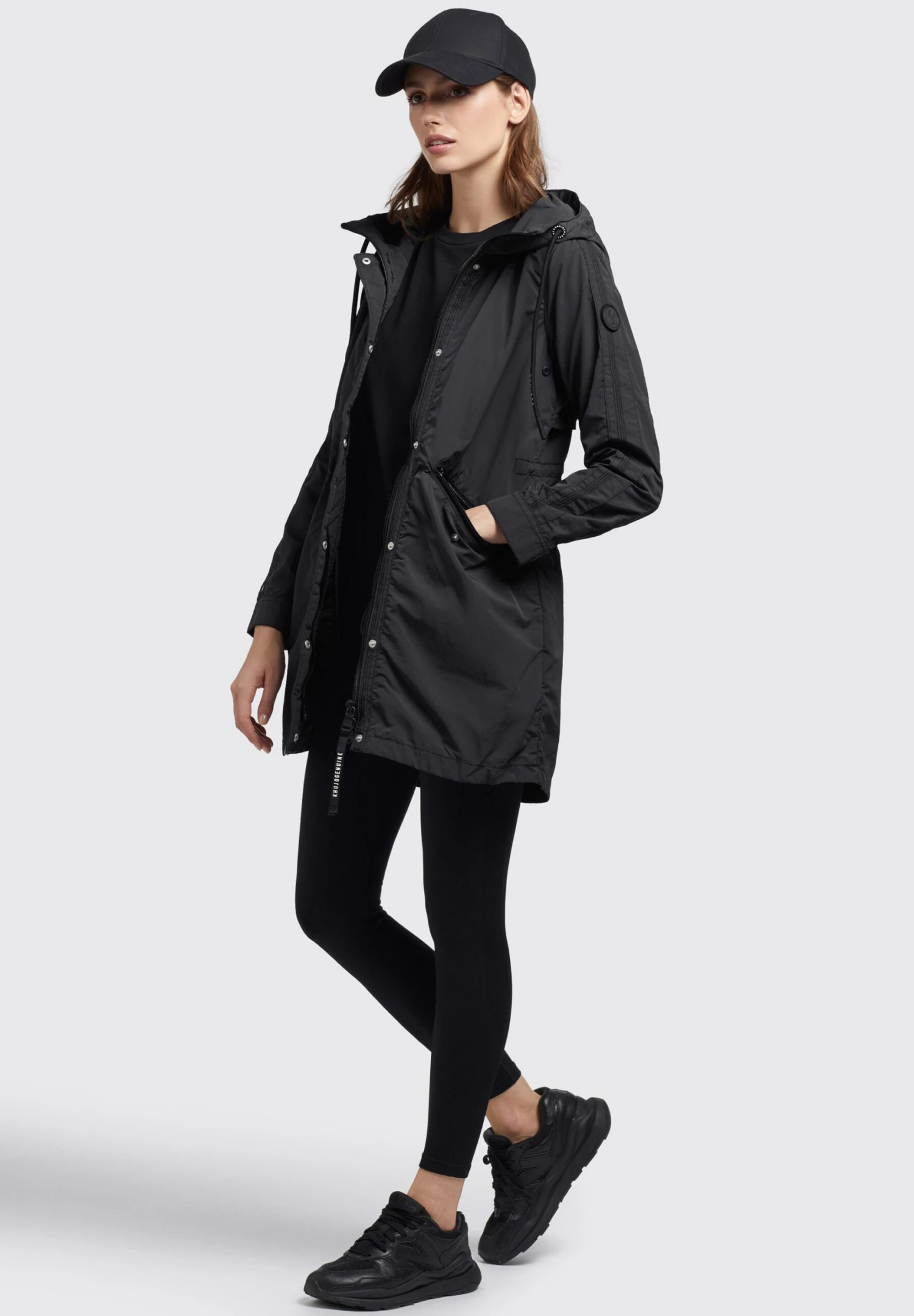 Khujo GAMES - Parka - Schwarz 4 Khujo GAMES - Parka - Schwarz - obrazek 4