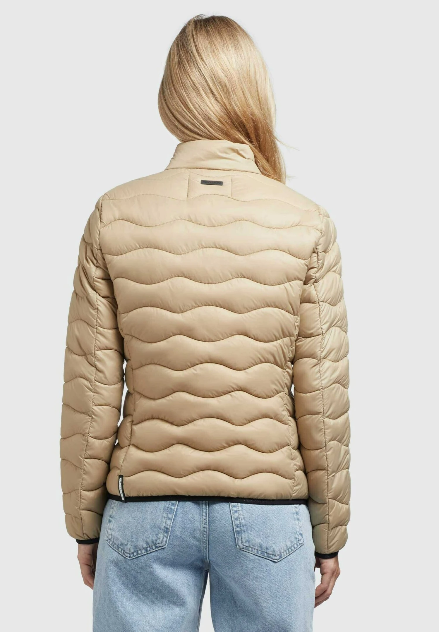 Khujo ELENI - Kurtka Przejściowa - Beige 3 Khujo ELENI - Kurtka Przejściowa - Beige - obrazek 3