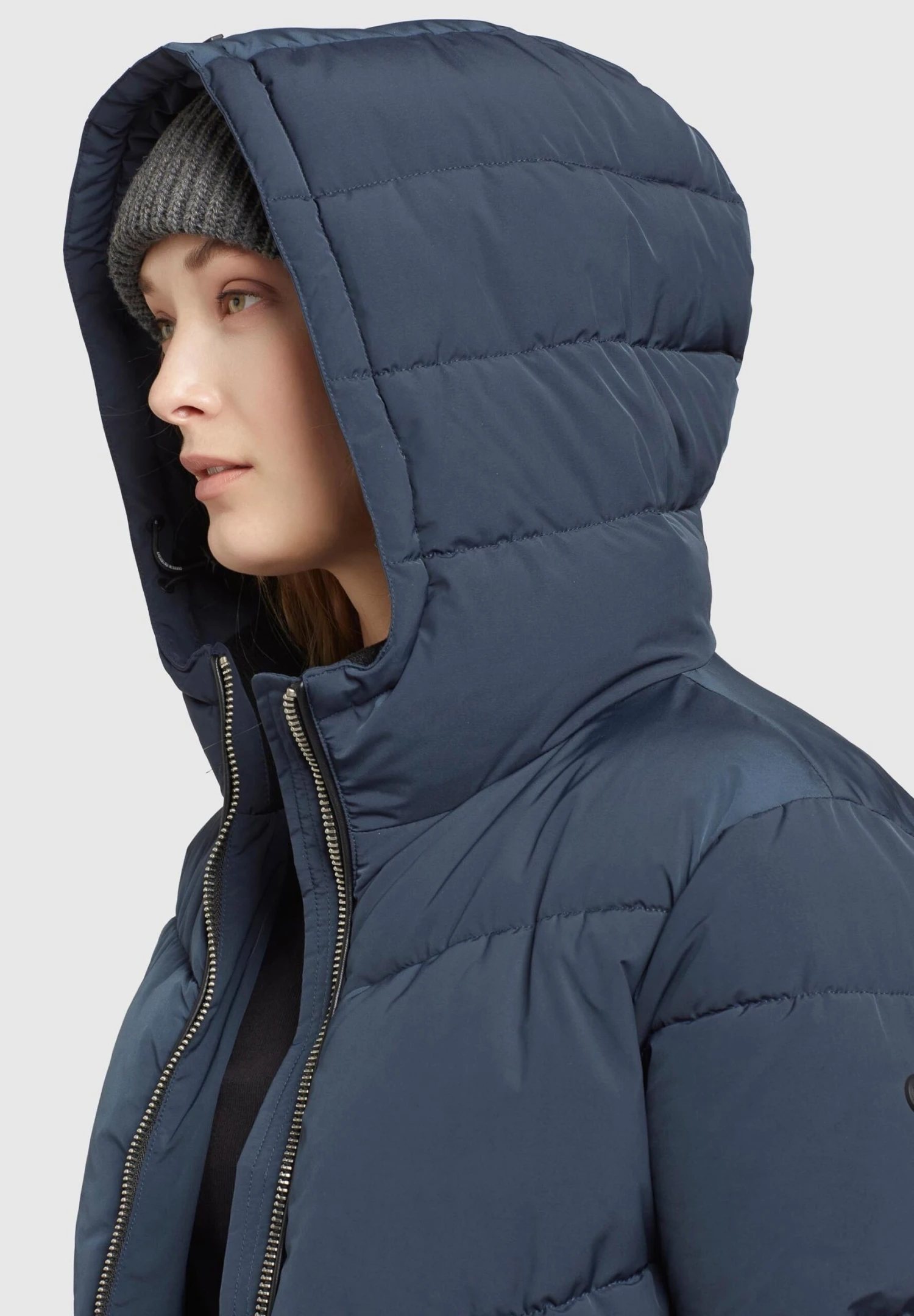 Khujo BINE - Płaszcz Zimowy - Blaugrau 6 Khujo BINE - Płaszcz Zimowy - Blaugrau - obrazek 6