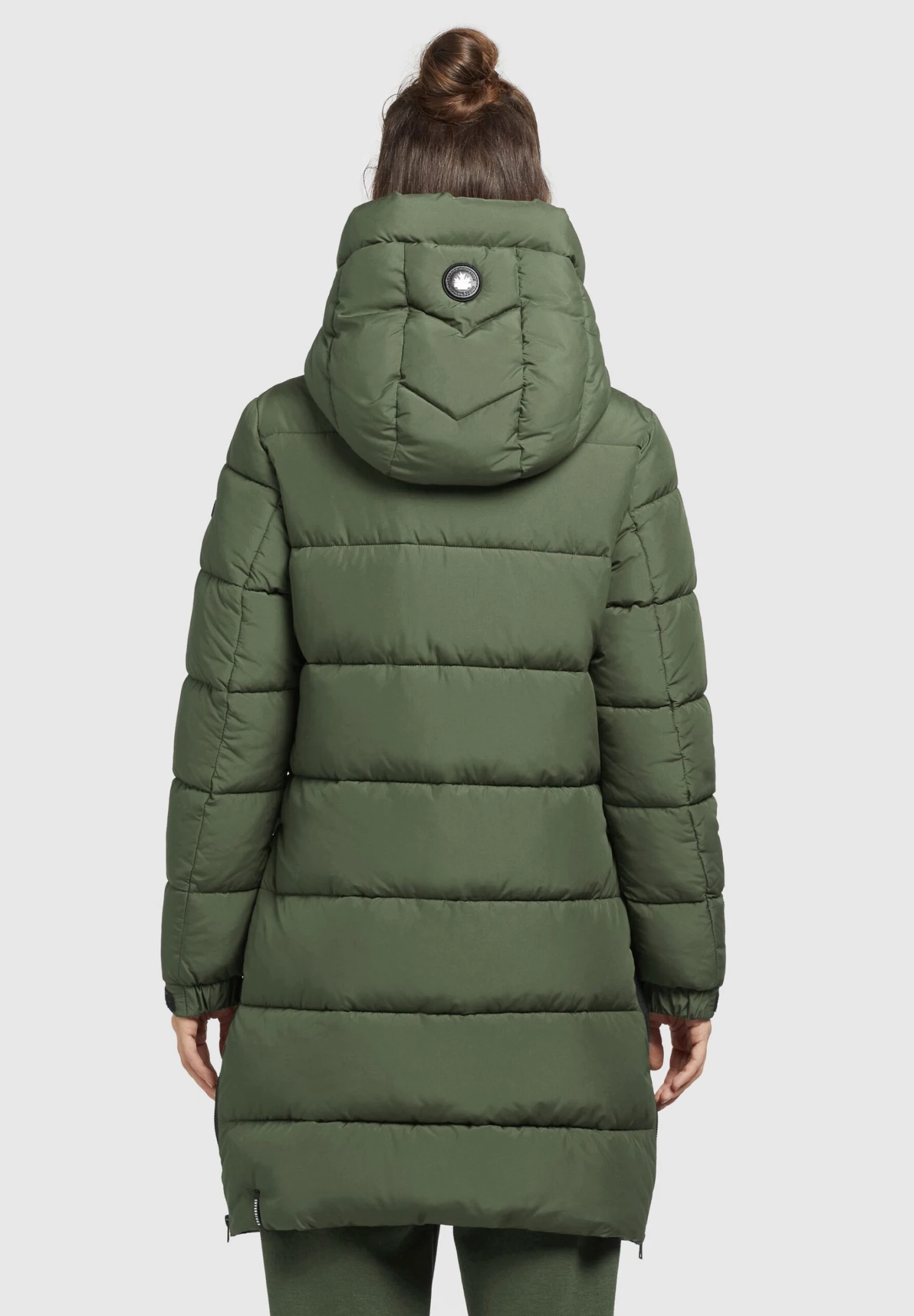 Khujo YOUMA - Płaszcz Zimowy - Olivgrün 3 Khujo YOUMA - Płaszcz Zimowy - Olivgrün - obrazek 3