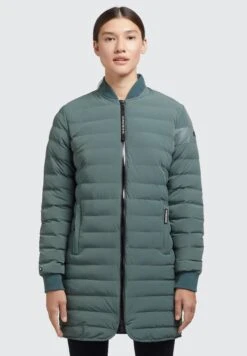 Khujo GRETA MATT - Płaszcz Zimowy - Kupfergrün