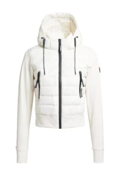 Khujo DALIS SHINY - Kurtka Przejściowa - Cremeweiß -Khujo b4617ecda45149b6a6417d4a66ff2829