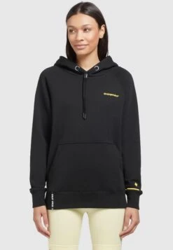 Khujo ODETTE - Bluza Z Kapturem - Schwarz