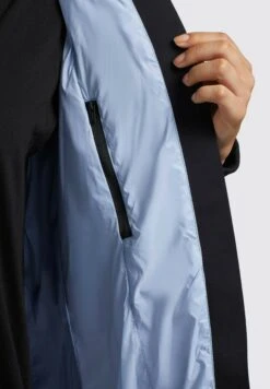 Khujo ISETT - Płaszcz Zimowy - Blau -Khujo b4d72c892f144462a58d352de84c033b