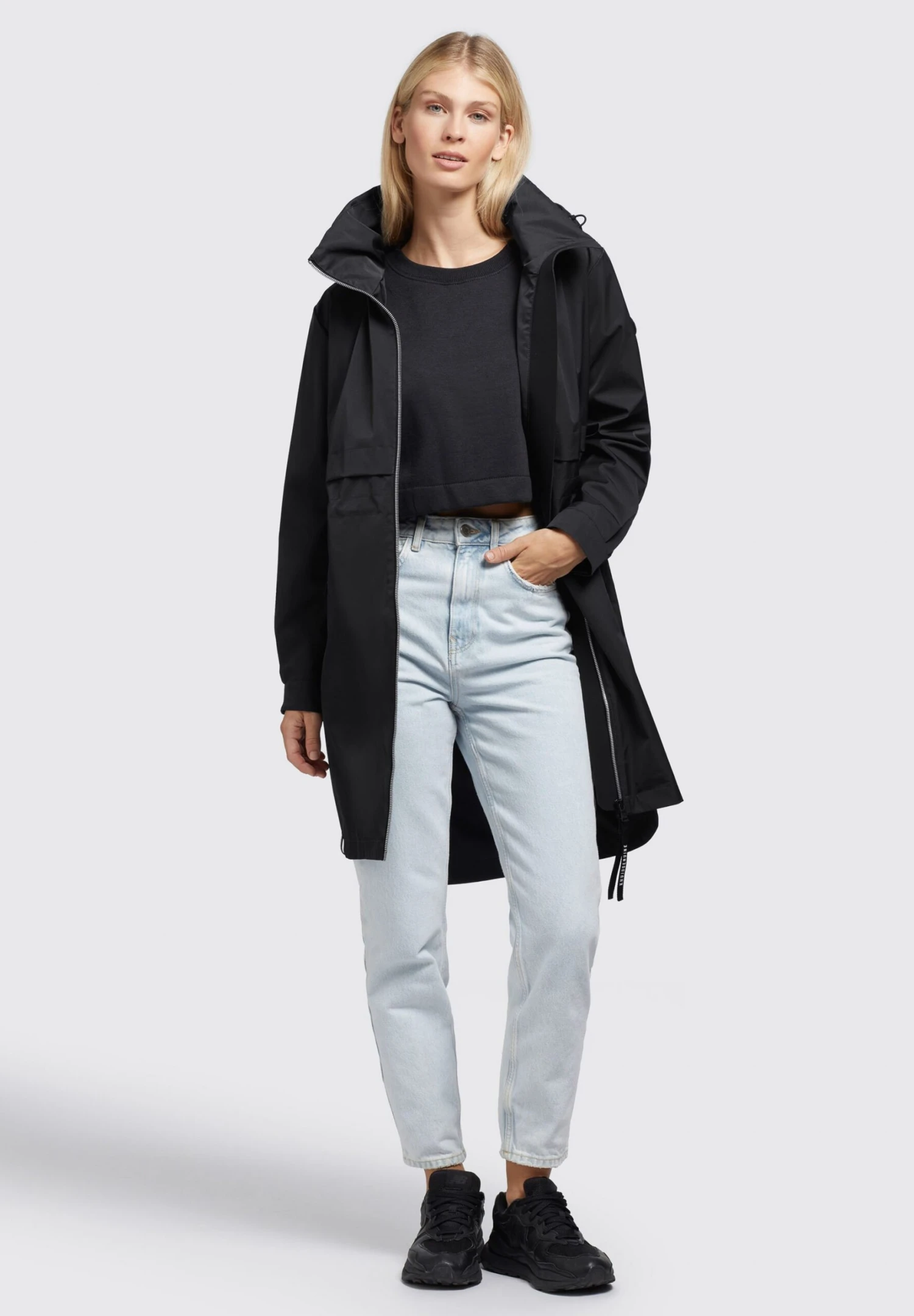 Khujo MANTEL ARIANA2 - Parka - Schwarz 2 Khujo MANTEL ARIANA2 - Parka - Schwarz - obrazek 2