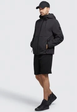 Khujo ELDON - Kurtka Outdoor - Schwarz -Khujo b643abb1599f436395d3cd60a2686f5b