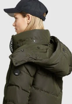 Khujo HUBA - Płaszcz Zimowy - Dunkelgrün 13 Khujo HUBA - Płaszcz Zimowy - Dunkelgrün -Khujo b73d969aea5a405d8204143669b96552