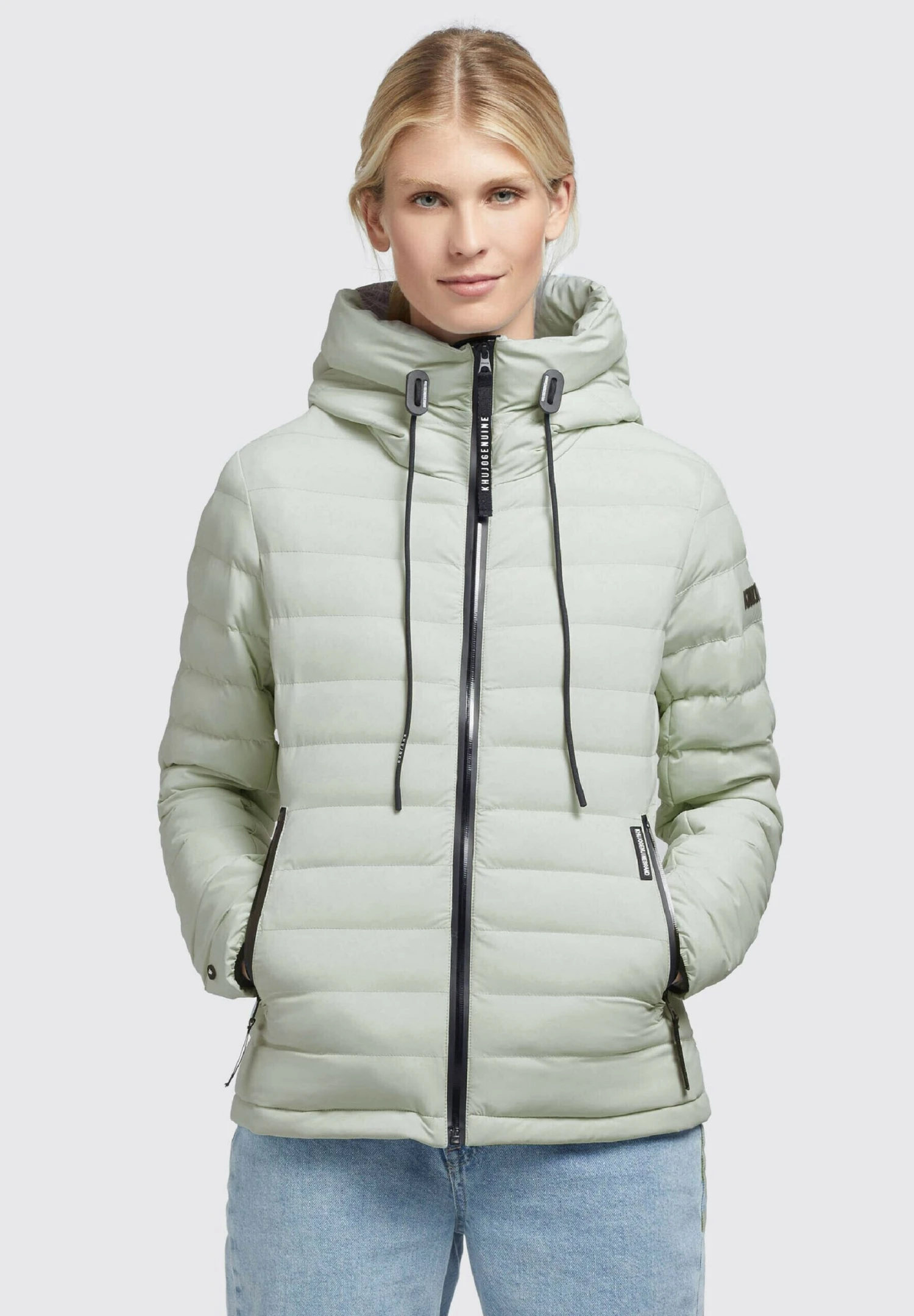 Khujo LOVINA MATT - Kurtka Zimowa - Blassgrün 1 Khujo LOVINA MATT - Kurtka Zimowa - Blassgrün