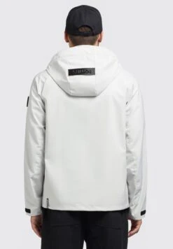 Khujo ADAM - Kurtka Przeciwdeszczowa - Hellgrau -Khujo b7b0de9fc8704834b04290c425220e69