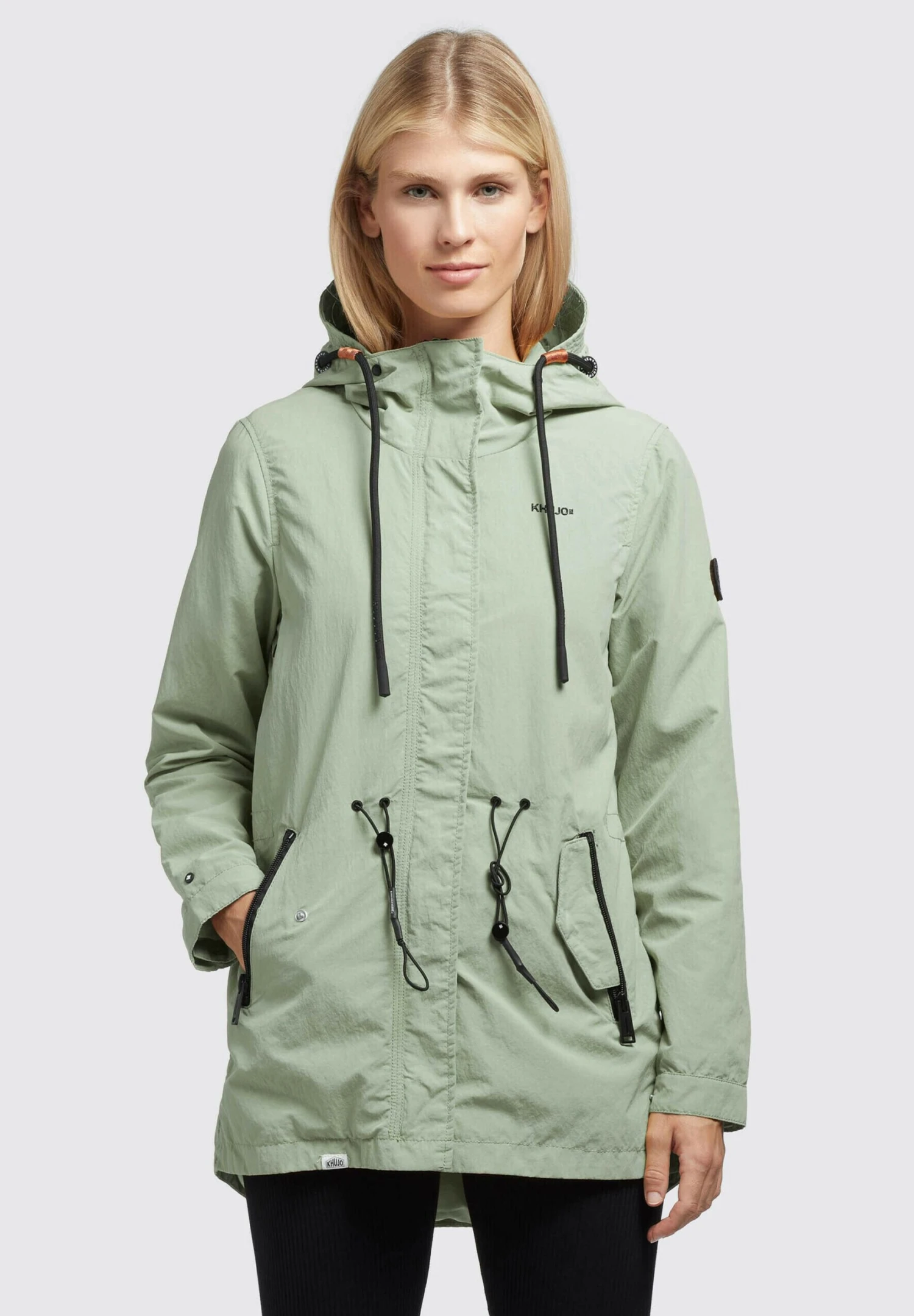 Khujo CAIMA2 - Parka - Blassgrün 1 Khujo CAIMA2 - Parka - Blassgrün
