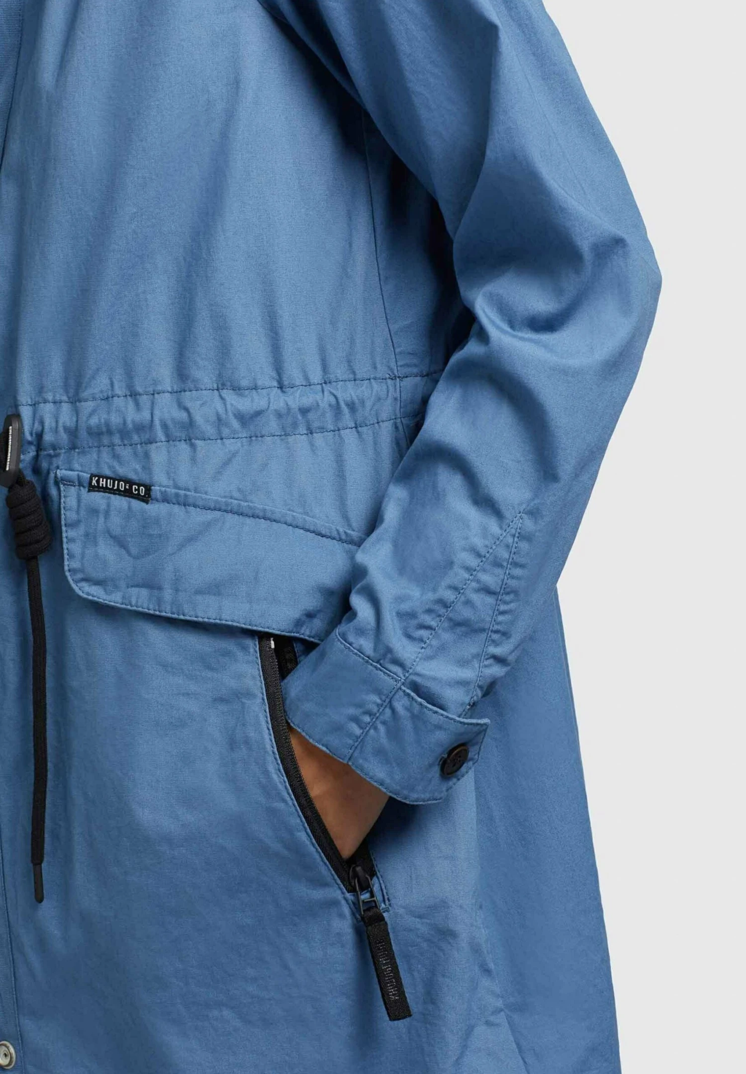 Khujo NANDA4 - Parka - Blau 7 Khujo NANDA4 - Parka - Blau - obrazek 7