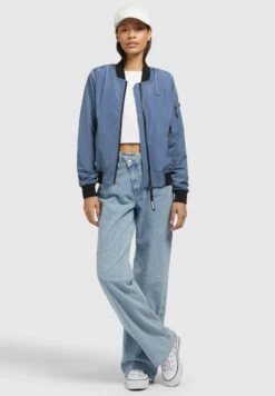 Khujo STENCE2 - Kurtka Bomber - Blau -Khujo bb7dcd82a2694227ac8bfceb70c860d1