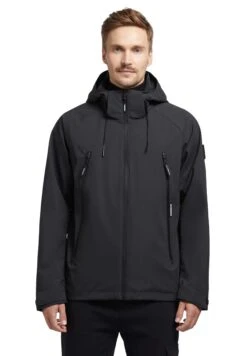 Khujo ADAM - Kurtka Przeciwdeszczowa - Schwarz -Khujo bbf4823fc7354e84aff6be2827394507