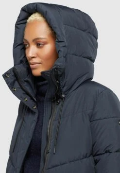 Khujo SHIMANTA2 - Płaszcz Zimowy - Schwarzblau -Khujo bc3cf50eb0c342b79b35715392c3ddb5