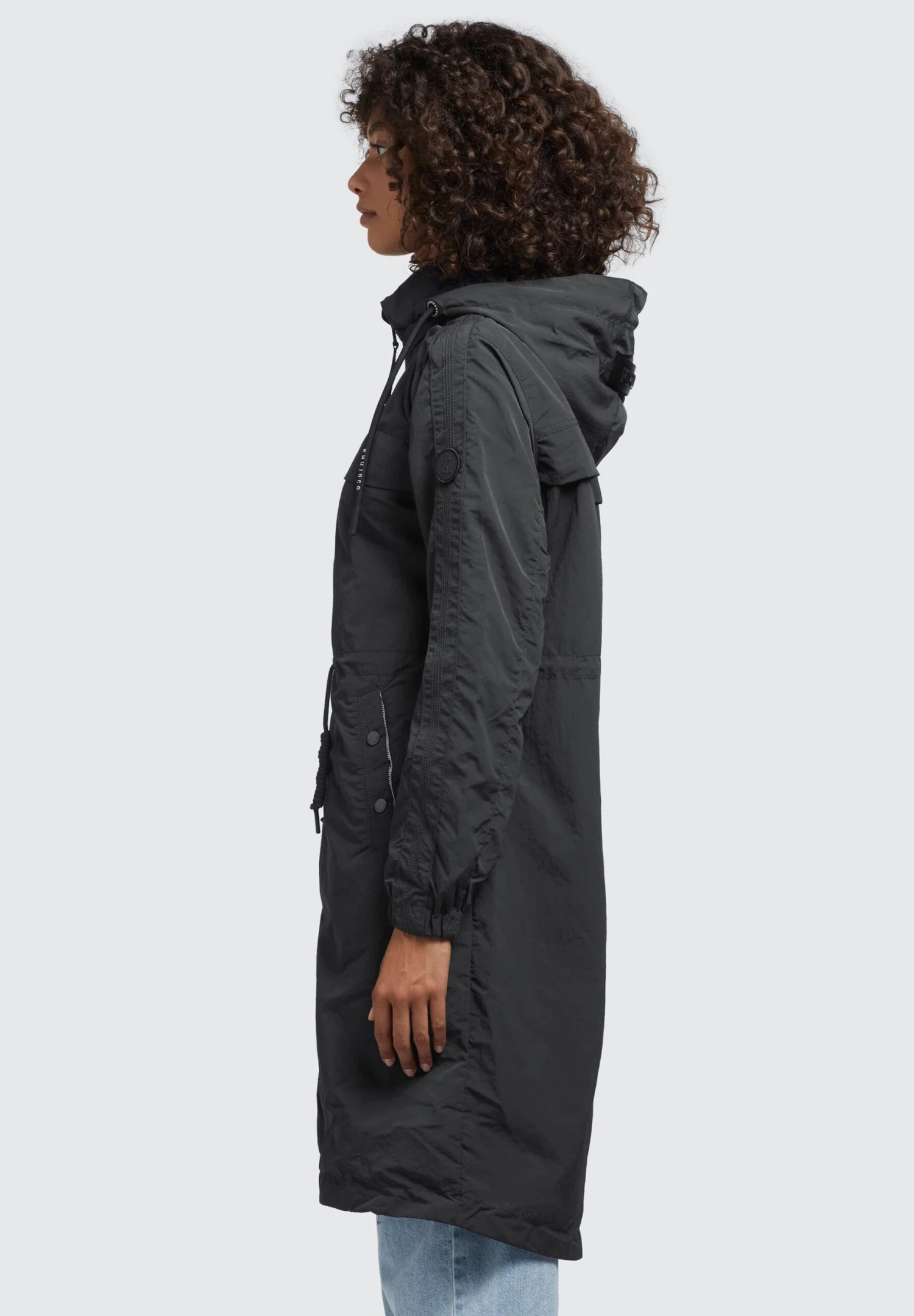 Khujo MANTEL VOYA3 - Parka - Schwarz 5 Khujo MANTEL VOYA3 - Parka - Schwarz - obrazek 5