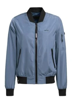 Khujo STENCE2 - Kurtka Bomber - Blau -Khujo bf27ff3f38834b1ca57c7de13ffa1eaf
