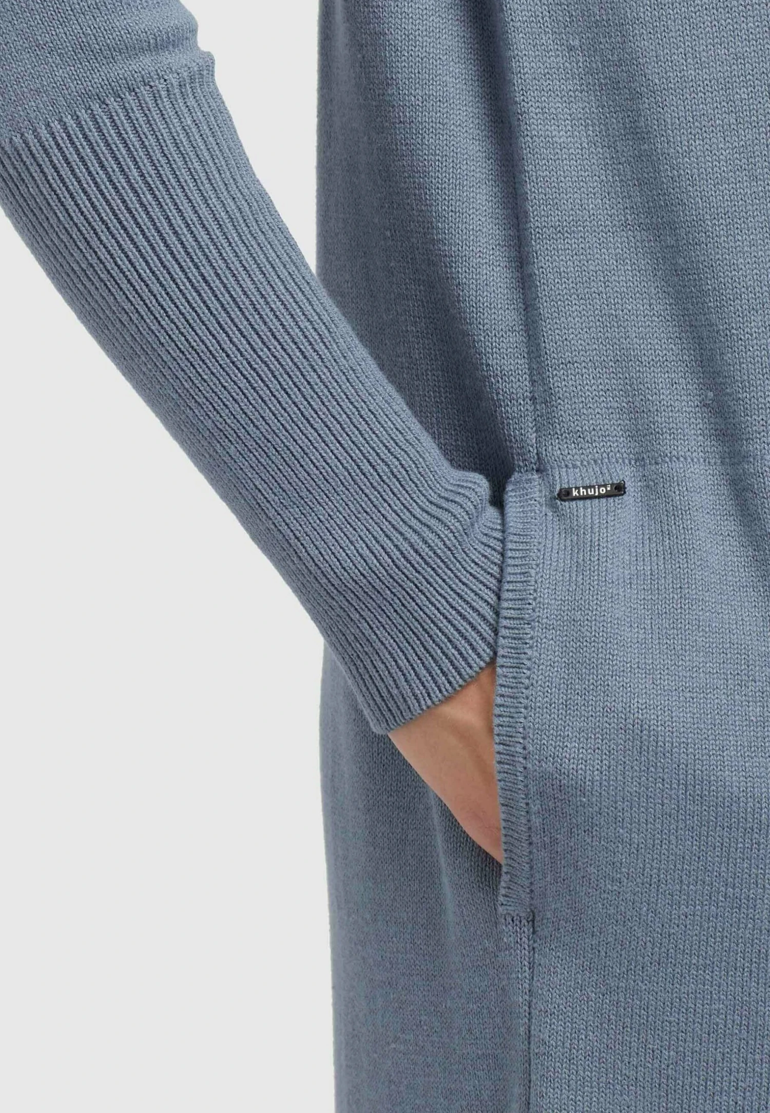 Khujo ELINA - Krótki Płaszcz - Blau 4 Khujo ELINA - Krótki Płaszcz - Blau - obrazek 4