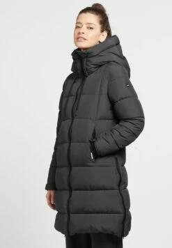 Khujo YOUMA - Płaszcz Zimowy - Schwarz 11 Khujo YOUMA - Płaszcz Zimowy - Schwarz -Khujo c24575aad225423e89ccaa6fa545bed6